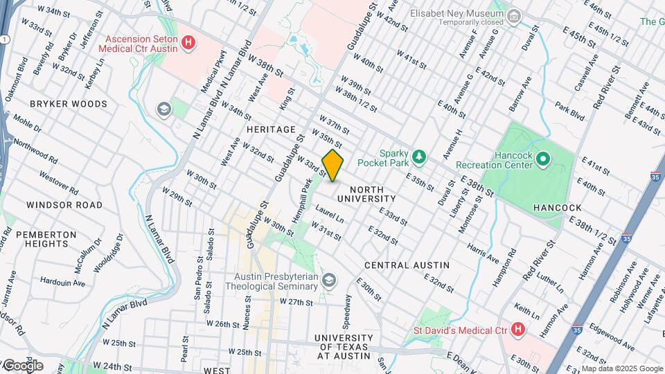 3204 Lipscomb St Map and Location Details