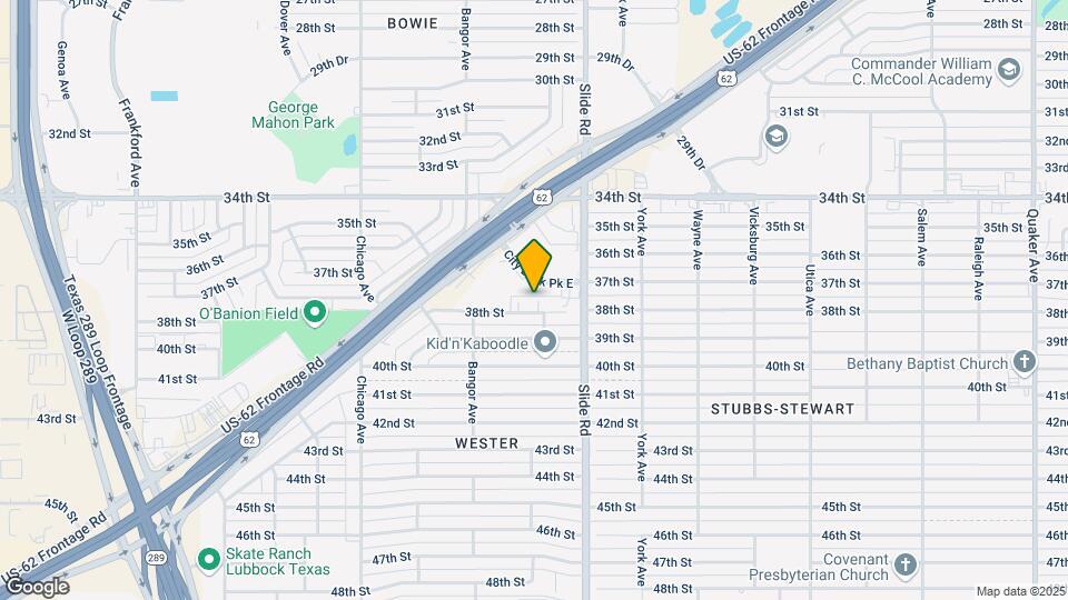 5306 38th St Map and Location Details