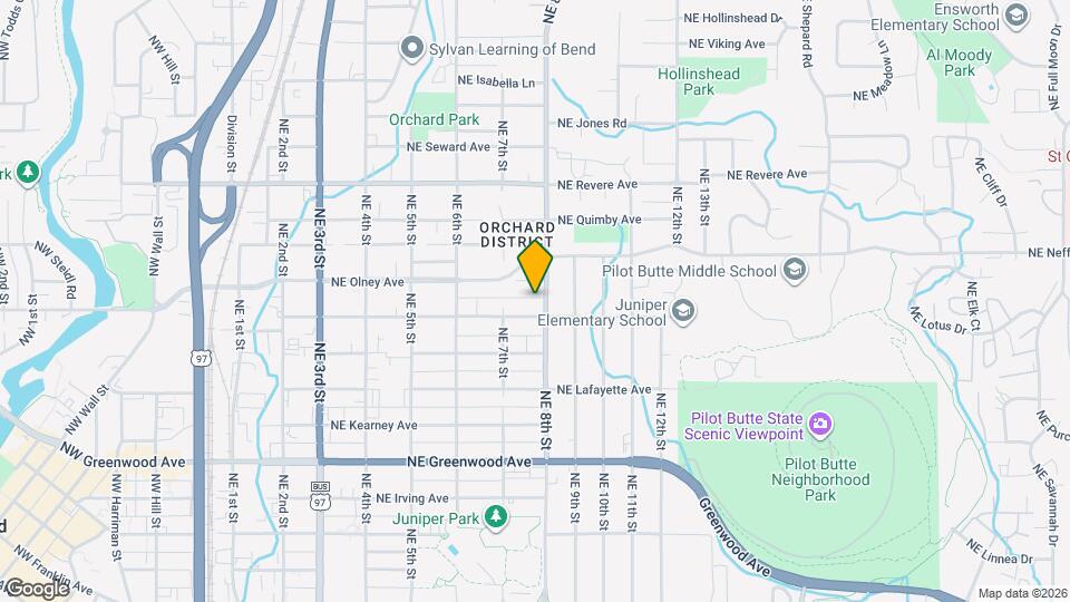 1421 NE 8th St Map and Location Details