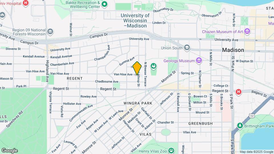 28 Lathrop St Map and Location Details