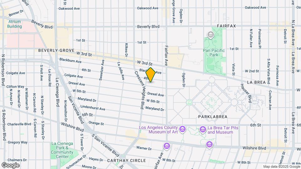 6359 Colgate Ave Map and Location Details