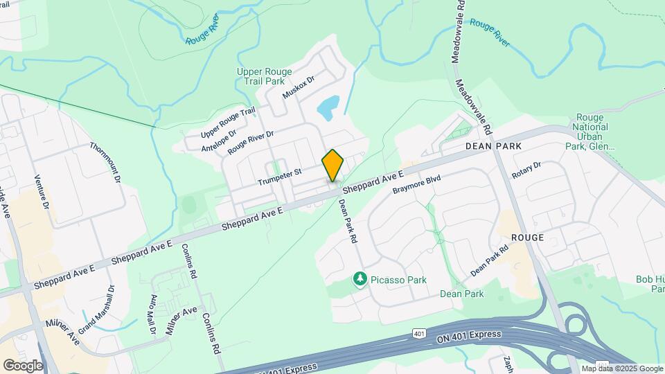 235 Rouge River Dr Map and Location Details