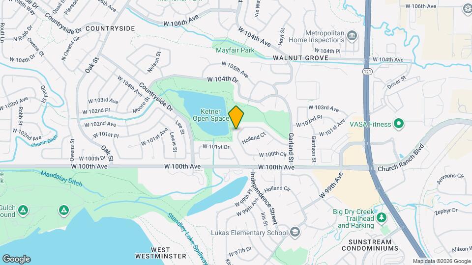9286 W 100th Cir Mapa y Detalles de la Ubicación