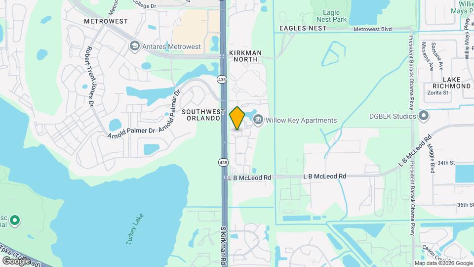 3313 S Kirkman Rd Map and Location Details