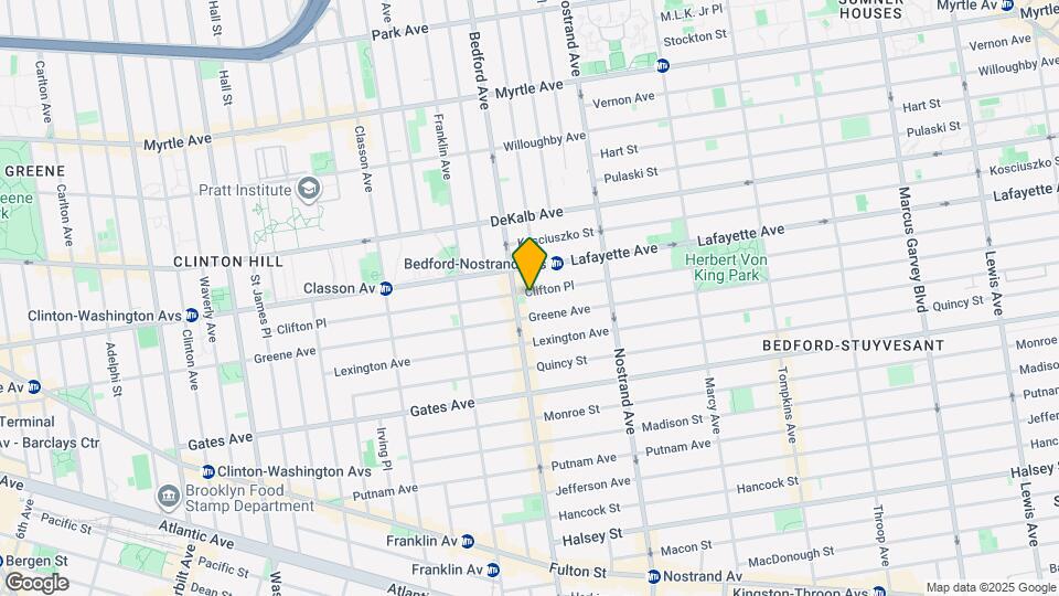 244 Clifton Pl Mapa y Detalles de la Ubicación