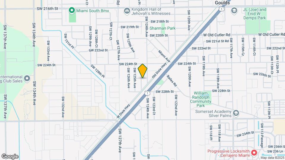 22601 SW 124th Ct Map and Location Details