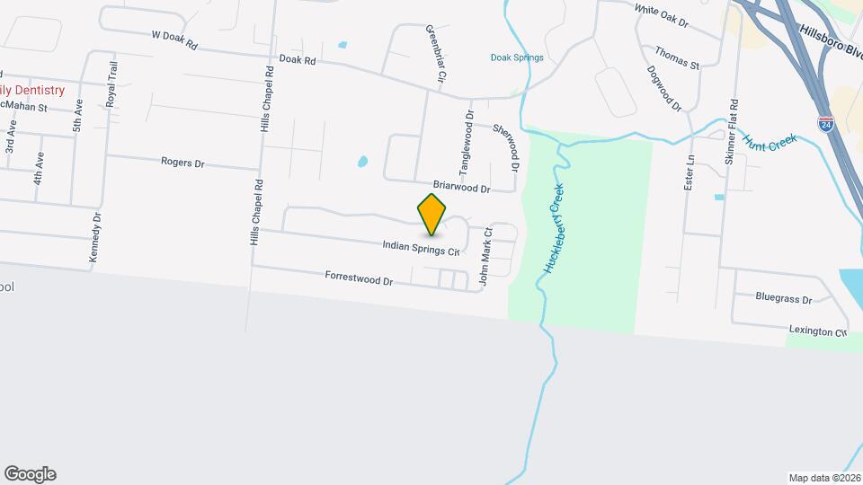 479 Indian Springs Cir Map and Location Details
