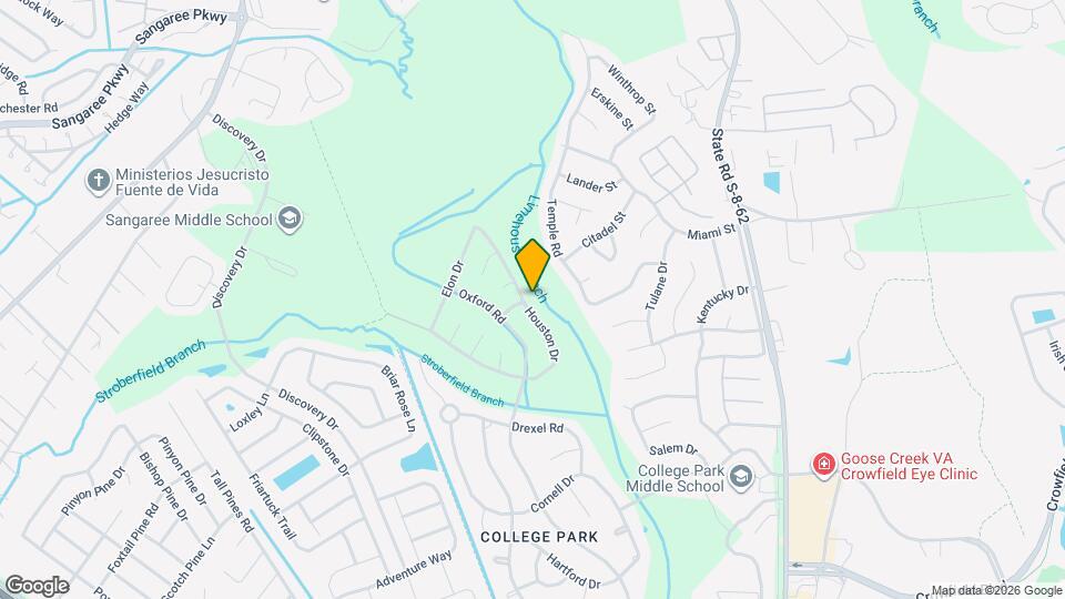 201 Houston Dr Map and Location Details