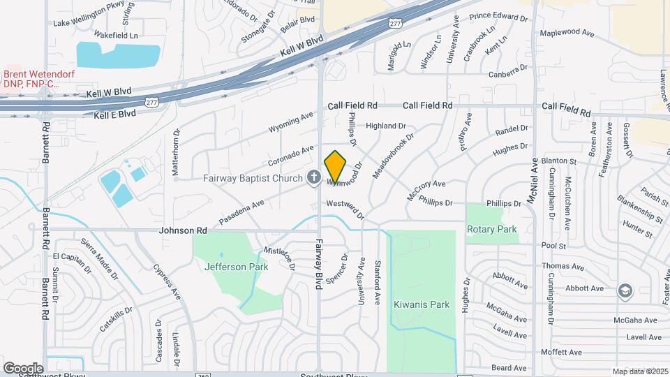 4517 Wynnwood Dr Map and Location Details