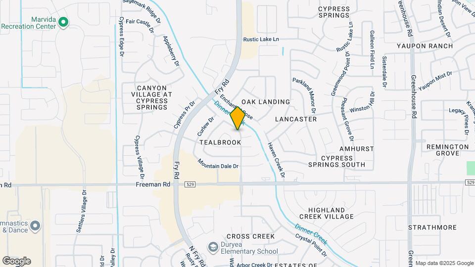 7231 Enchanted Creek Dr Map and Location Details