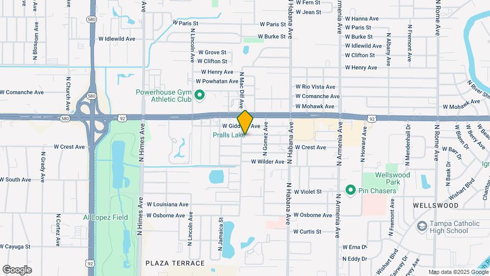 3022 W Frierson Ave Map and Location Details