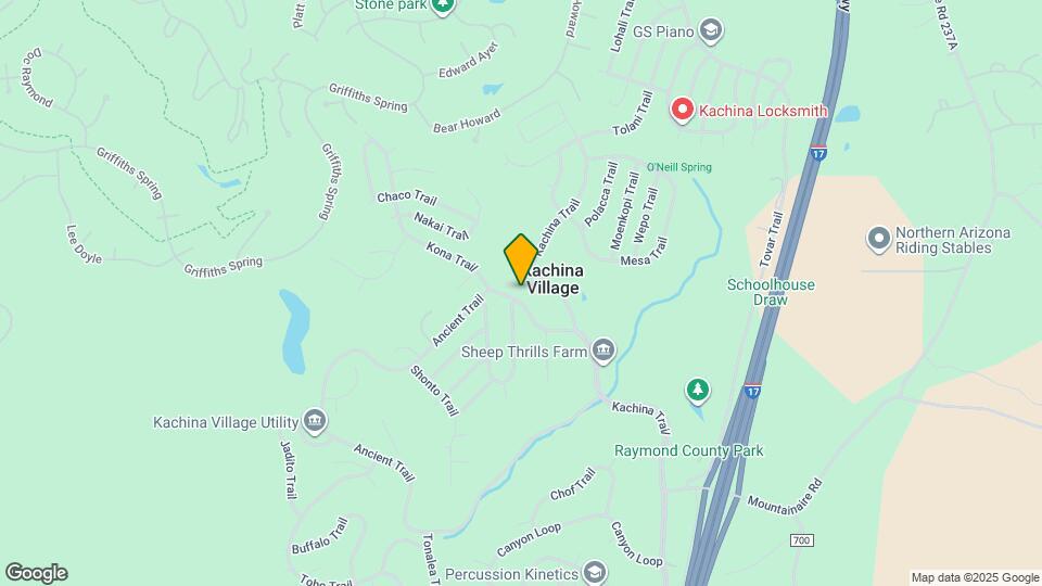 2989 Kona Trail Map and Location Details