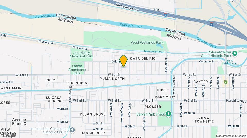 137 N Magnolia Ave Mapa y Detalles de la Ubicación