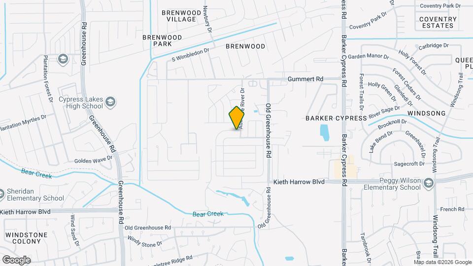 18607 Bell Ravine Dr Map and Location Details