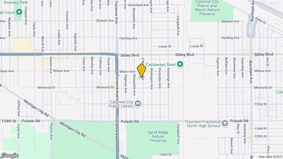 552 Manistee Ave Mapa y Detalles de la Ubicación