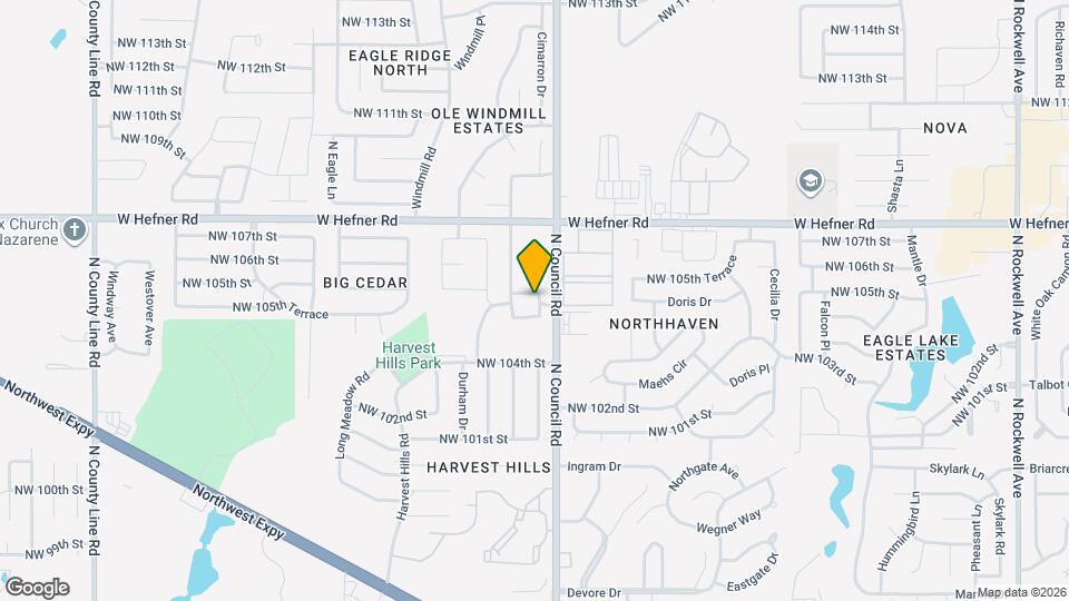 8004 NW 105th St Map and Location Details