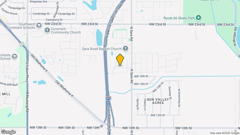 10712 NW 18th St Map and Location Details