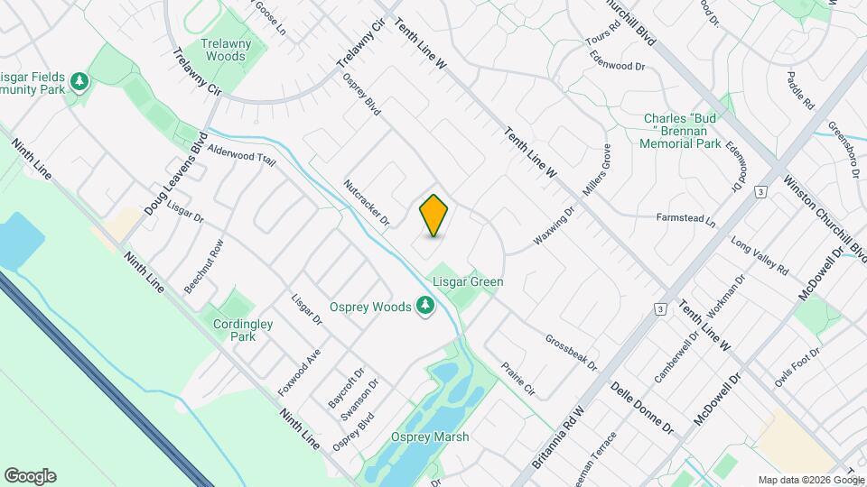 3376 Nighthawk Trail Map and Location Details