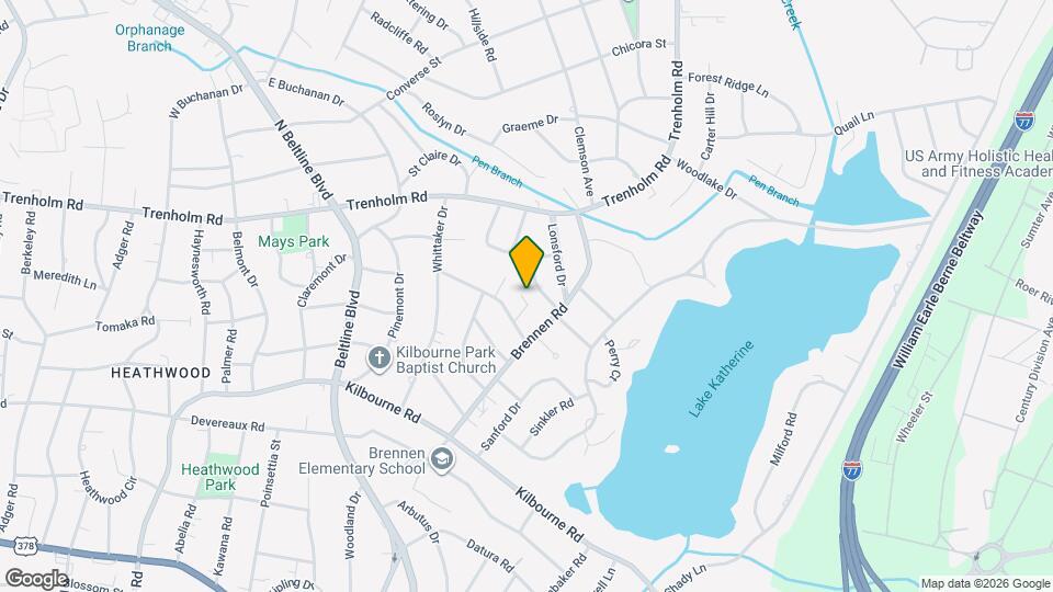 1523-1525 Woodbine Ct Map and Location Details