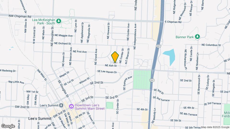 604 NE Ash St Mapa y Detalles de la Ubicación
