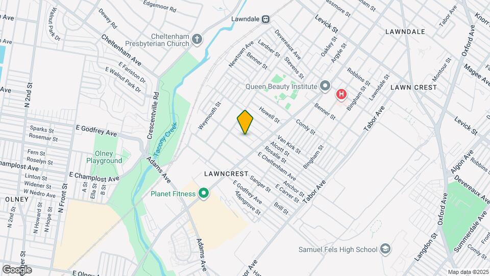 441 E Cheltenham Ave Map and Location Details