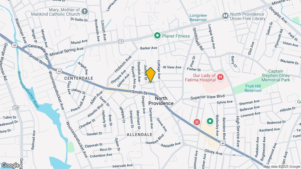 8 Greenfield Ave-Unit -2 Map and Location Details
