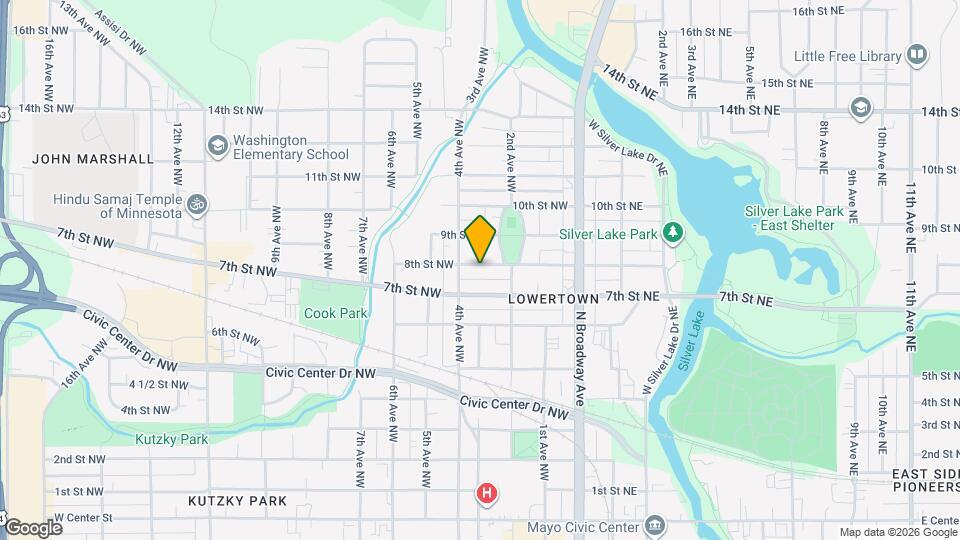 228 8th St NW Map and Location Details