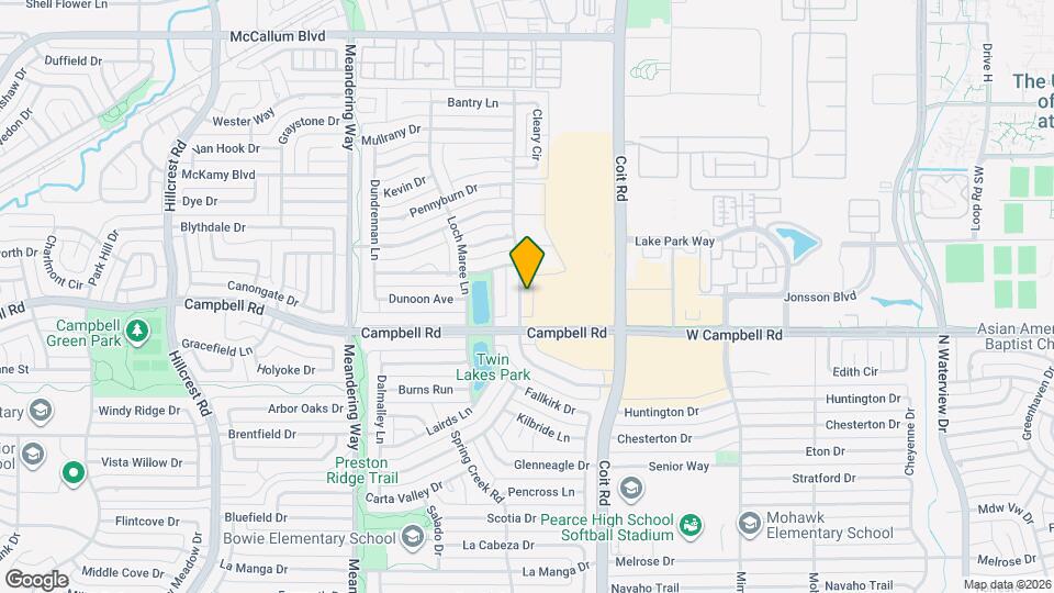 16416 Lauder Ln Mapa y Detalles de la Ubicación