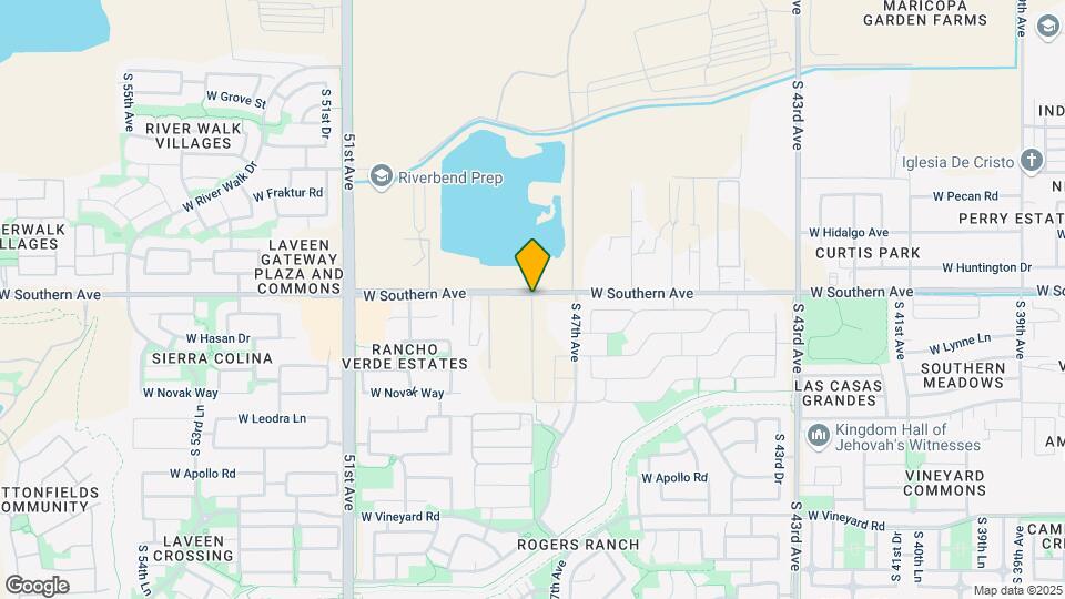 6022 S 47th Ln Map and Location Details