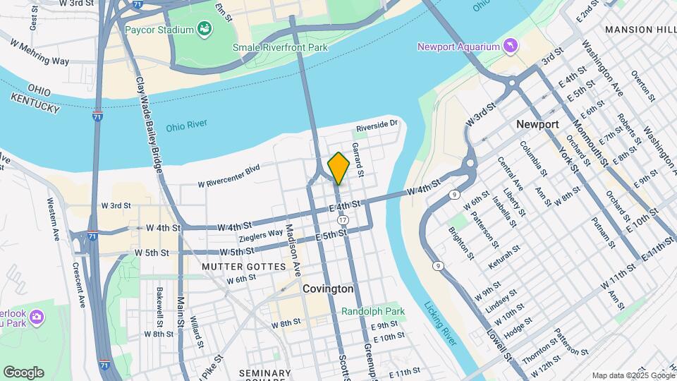 318 Greenup St Map and Location Details