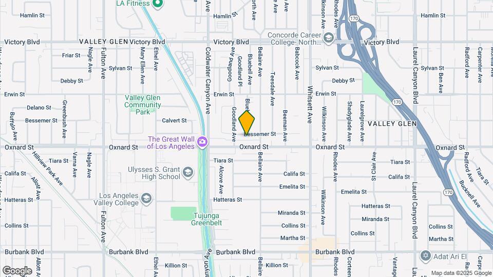 12734 Bessemer St Mapa y Detalles de la Ubicación