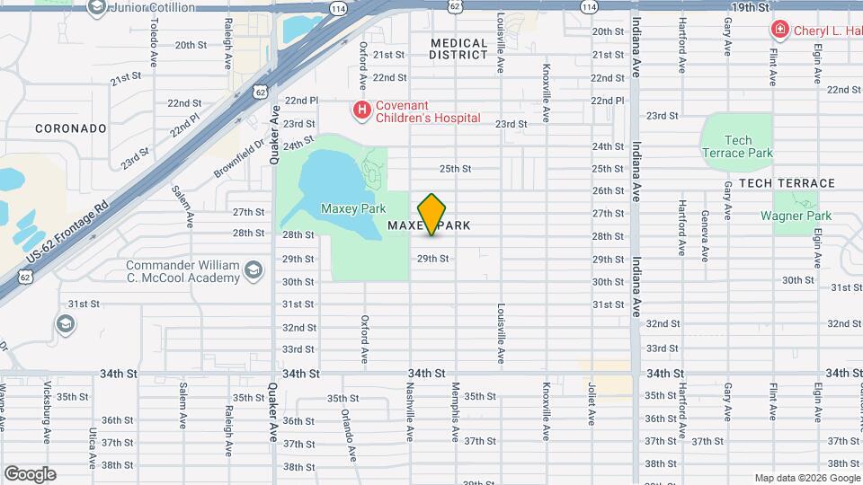 3811 28th St Map and Location Details