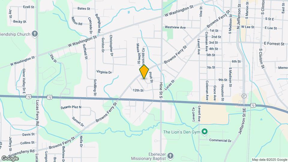 1206 Plainview Cir Map and Location Details