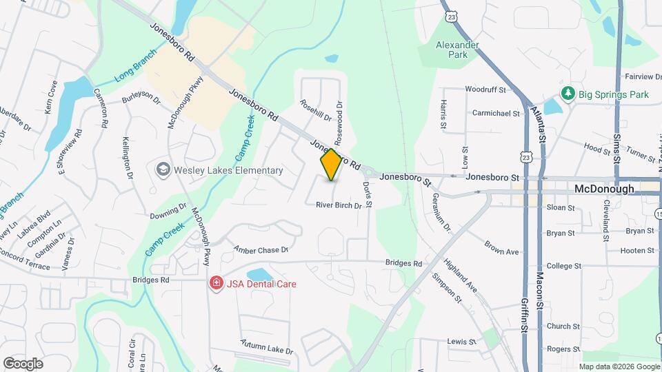 1116 Whisper Wind Dr Map and Location Details