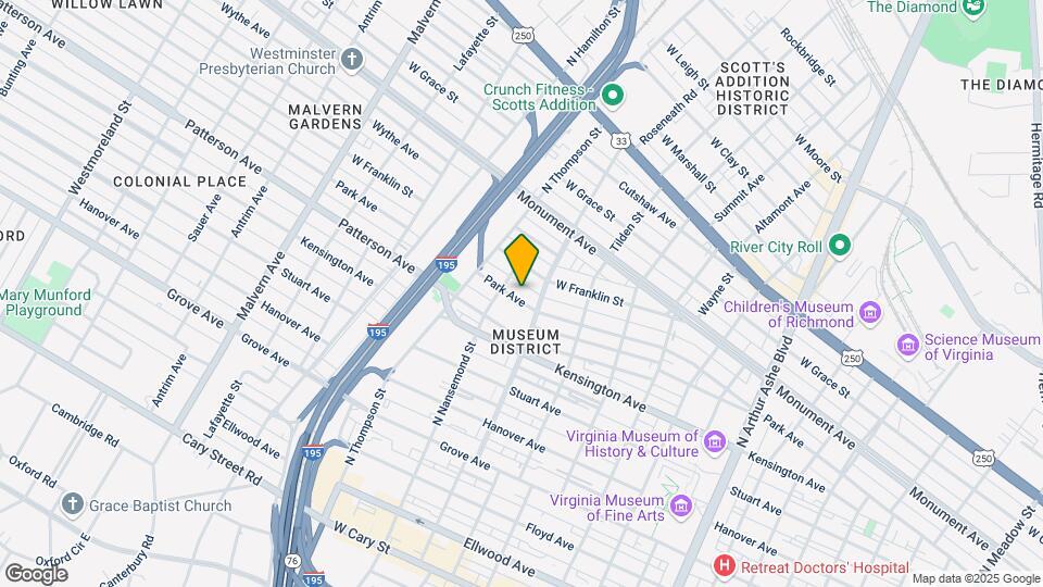 3406 Park Ave Map and Location Details