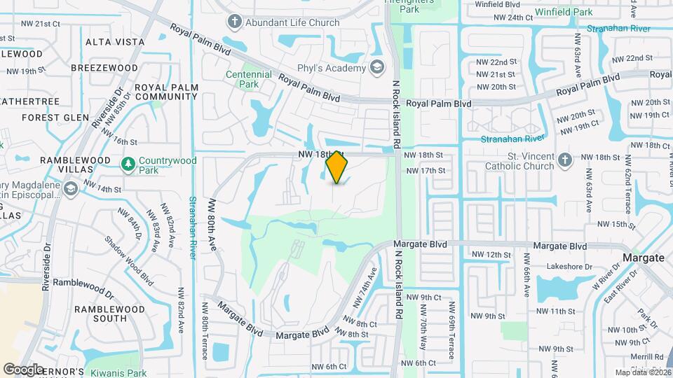 7460 NW 18th St Map and Location Details