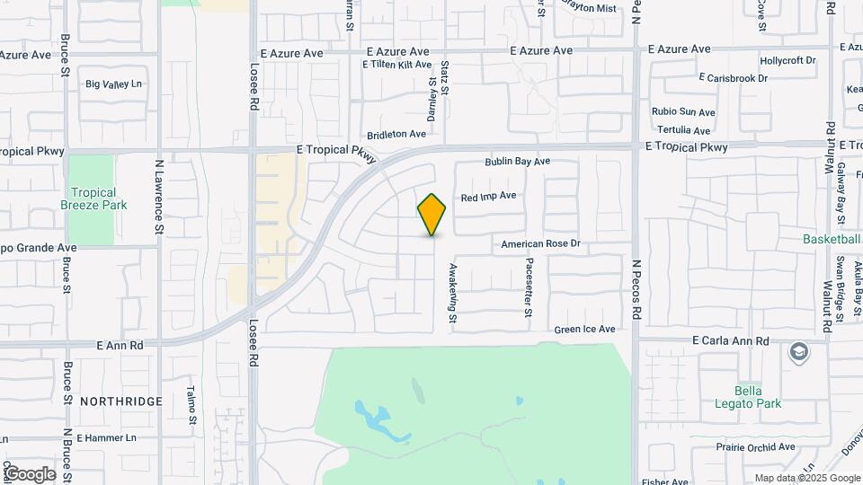 2917 Aspen Club Ave Map and Location Details