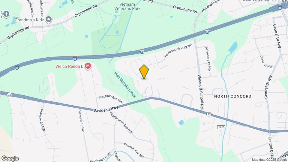 1392 Zered Pl NW Mapa y Detalles de la Ubicación