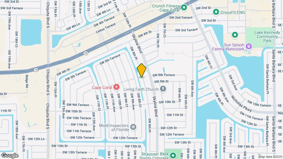 812 SW 8th Pl Map and Location Details