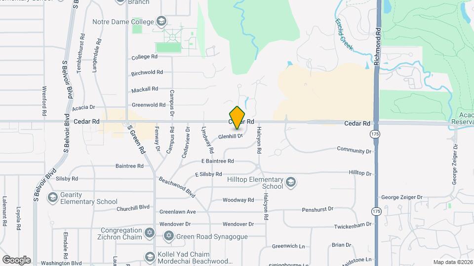 23915 Glenhill Dr Map and Location Details