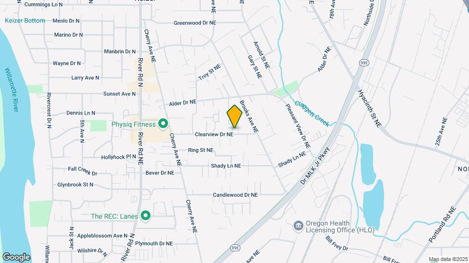 1247-1277 Clearview Ave NE Map and Location Details