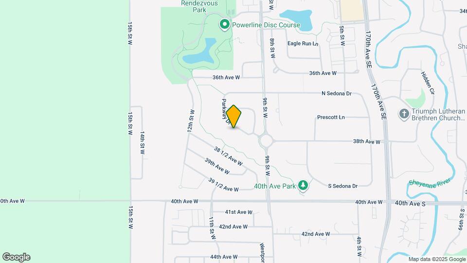 1058 Parkway Dr Map and Location Details