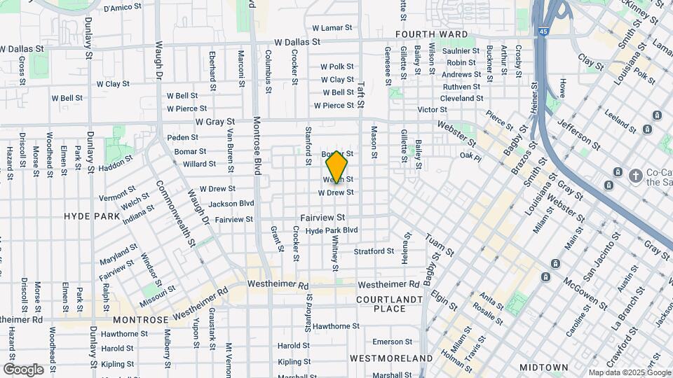 414 W Drew St Map and Location Details