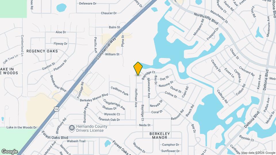 4498 Hoffman Ave Map and Location Details