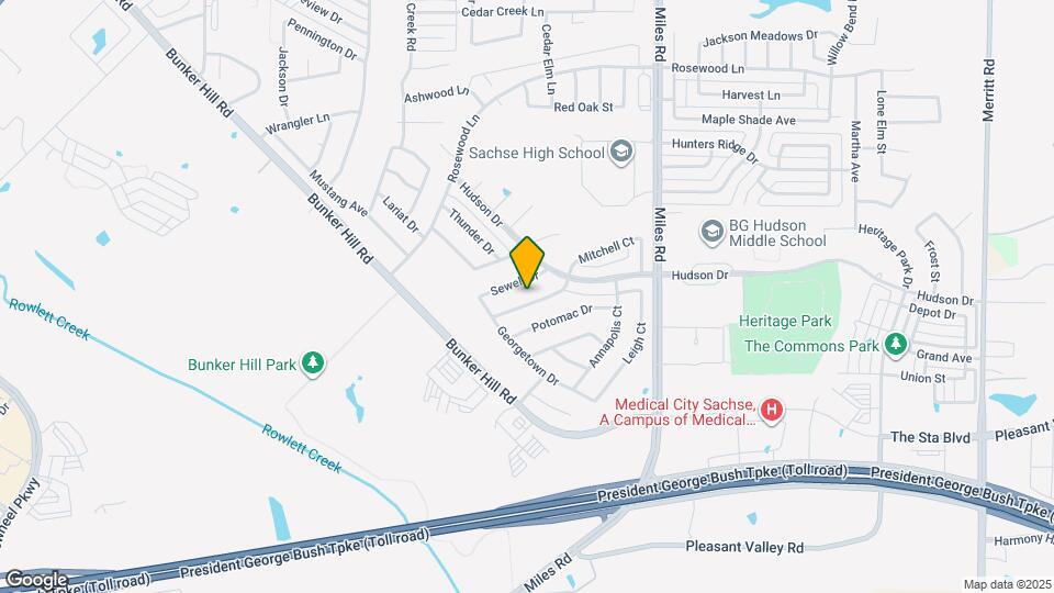 3516 Valley Forge Dr Map and Location Details