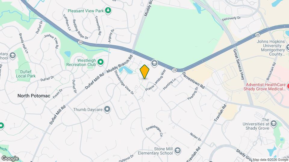 14719 Chisholm Landing Way Map and Location Details