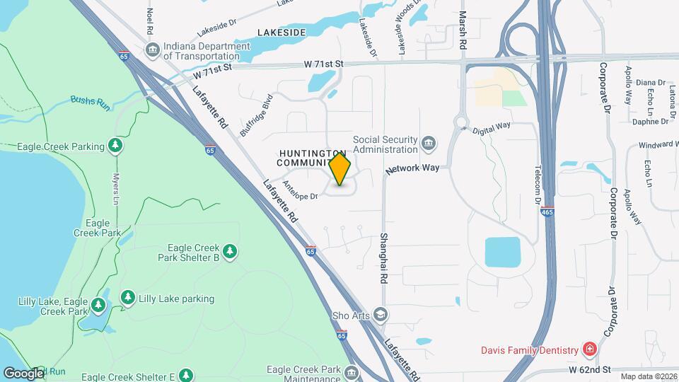 6830 Antelope Dr Map and Location Details