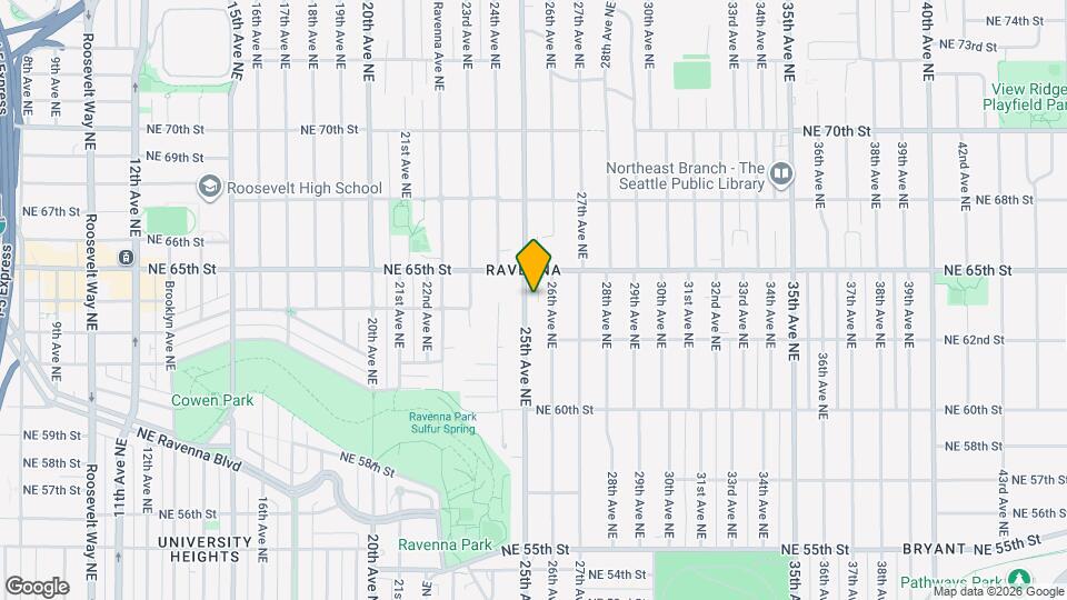 6244 25th Ave NE, Unit up house Mapa y Detalles de la Ubicación