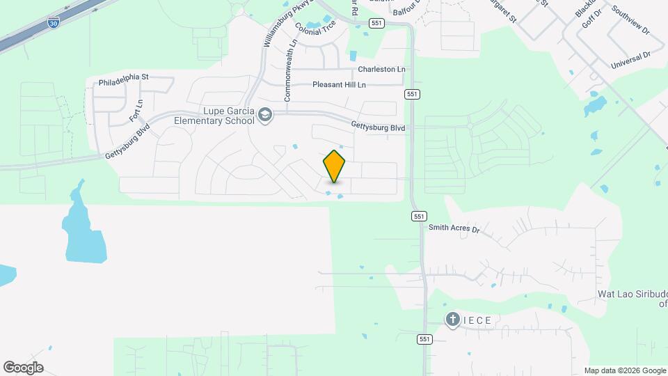 621 Jamestown Ln Map and Location Details