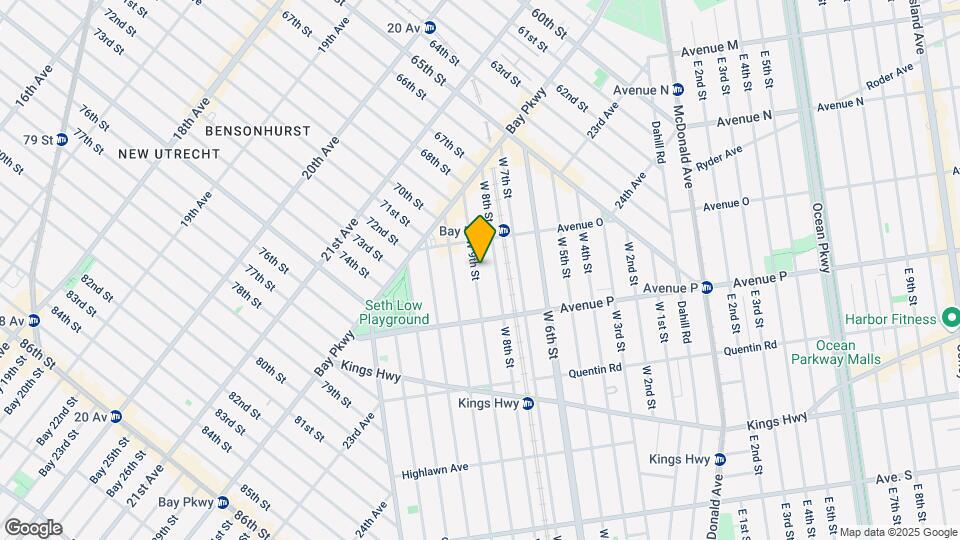 1539 W 9th St Map and Location Details